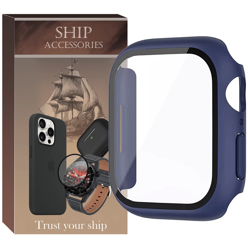 47ae5b123d3b401f0cf8ab94e3feebbe345e4ce9_1732700073.webp کاور شیپ مدل Guard-GLS SH مناسب برای اپل واچ Series SE 2022 Aluminum Case 44mm / SE 2021 Aluminum Case 44mm / Series 5 44mm / Series 6 44mm / SE 44mm به همراه محافظ صفحه نمایش - Image 1