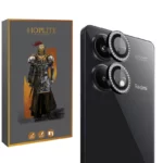 محافظ لنز دوربین رینگی هاپلایت مدل Diamond Protector HL مناسب برای گوشی موبایل شیائومی Redmi Note 13 Pro 4G