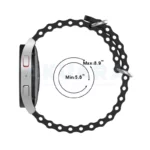 بند ساعت آکوآرا مدل Ocean AK مناسب برای ساعت هوشمند گلوریمی M2 Max LTD سایز 22mm - Image 15