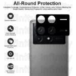 محافظ لنز دوربین اینفینیتی مدل 3D-IN مناسب برای گوشی موبایل شیائومی Poco X6 Pro - Image 5