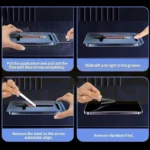 محافظ صفحه نمایش اسپریگ مدل PRV Easy Kit مناسب برای گوشی موبایل اپل Iphone 16E - Image 5