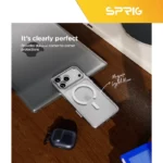 کاور اسپریگ مدل CB-Magsafe مناسب برای گوشی موبایل اپل Iphone 17 Pro Max به همراه محافظ صفحه نمایش - Image 12