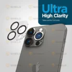 محافظ لنز دوربین آلتیمیت شیلد مدل Glass 3D UL مناسب برای گوشی موبایل اپل iPhone 16 Pro / 16 Pro Max - Image 8