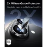 محافظ لنز دوربین فلزی آکوآرا مدل RNG مناسب برای گوشی موبایل اپل iPhone 17 - Image 14