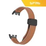 بند اسپریگ مدل Leather Magnet GU مناسب برای ساعت هوشمند شیائومی Mi band 10 به همراه کاور - Image 8