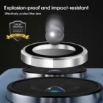 محافظ لنز دوربین هاپلایت مدل Ring Protector HL مناسب برای گوشی موبایل شیائومی Redmi Note 14 Pro - Image 11