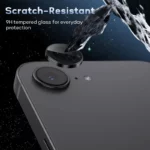 محافظ لنز دوربین شیشه‌ای آکوآرا مدل RNG مناسب برای گوشی موبایل iPhone 16e - Image 5