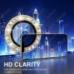 محافظ لنز دوربین رینگی هاپلایت مدل Ring-Diamond-HL مناسب برای گوشی موبایل سامسونگ Galaxy A55 - Image 6
