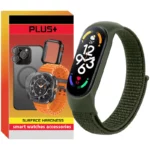 بند پلاس مدل Nylon SK PL مناسب برای ساعت هوشمند شیائومی Mi band 5/6/7