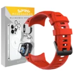 بند اسپریگ مدل Silicone Special مناسب برای ساعت هوشمند گارمین Instinct 2X solar 50mm