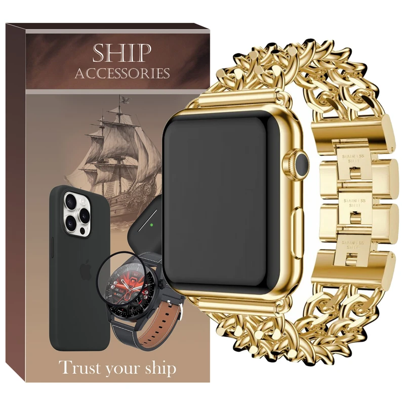 5b93686d1d991783f96d1612b69a60567fc7edff_1732183470.webp بند شیپ مدل CRT-2L SH مناسب برای اپل واچ سری Se/1/2/3/4/5/6/7/8/9 سایز 42/44/45 میلی متری - Image 1