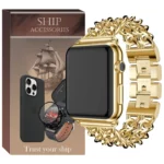 بند شیپ مدل CRT-2L SH مناسب برای اپل واچ سری 7/8/9 سایز 45 میلی متری