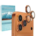 محافظ لنز دوربین فلزی آکوآرا مدل RNG مناسب برای گوشی موبایل اپل iPhone 17 Pro Max