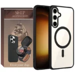 کاور شیپ مدل MagSafe Border SH مناسب برای گوشی موبایل سامسونگ Galaxy S23 FE