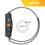 بند اسپریگ مدل Milanese GuardGS مناسب برای ساعت هوشمند سامسونگ Galaxy Watch 8 44mm به همراه کاور - Image 8