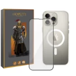 کاور هاپلایت مدل MagSafe Clear HL مناسب برای گوشی موبایل اپل iPhone 15 Pro به همراه محافظ صفحه نمایش