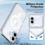کاور آلتیمیت شیلد مدل Clear Magsafe UL مناسب برای گوشی موبایل اپل iPhone 17 - Image 7