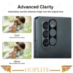 محافظ لنز دوربین هاپلایت مدل 3D-HL مناسب برای گوشی موبایل سامسونگ Galaxy Z Fold 5 - Image 3