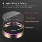 محافظ لنز دوربین رینگی هاپلایت مدل Ring Protector HL مناسب برای گوشی موبایل شیائومی Redmi Note 13 Pro Plus - Image 7