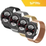 بند اسپریگ مدل Milanese TRX مناسب برای ساعت هوشمند امیزفیت Trex 2 - Image 2