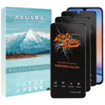 محافظ صفحه نمایش آکوآرا مدل AKU as3 مناسب برای گوشی موبایل شیائومی Poco C71 4G مجموعه سه عددی