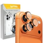 محافظ لنز دوربین اسپریگ مدل Ring metal-Super High quality مناسب برای گوشی موبایل اپل Iphone 17 Pro / 17 Pro max