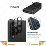 محافظ لنز دوربین هاپلایت مدل 3D-HL مناسب برای گوشی موبایل سامسونگ Galaxy Z Fold 3 - Image 5