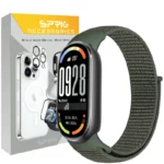 بند اسپریگ مدل Nylon Skin مناسب برای ساعت هوشمند شیائومی Mi band 10