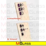 محافظ لنز دوربین ام‌گلس مدل Diamond Metal Ring مناسب برای گوشی موبایل سامسونگ Galaxy S22 Ultra - Image 2