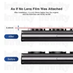 محافظ لنز دوربین رینگی اینفینیتی مدل Ring-Metal-IN مناسب برای گوشی موبایل سامسونگ Galaxy A55 - Image 6