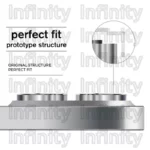 محافظ لنز دوربین اینفینیتی مدل Ring-Metal-IN مناسب برای گوشی موبایل شیائومی Poco X6 Pro - Image 5