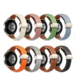 بند ساعت آکوآرا مدل Magnetic Leather مناسب برای ساعت هوشمند میبرو Lite / Color / C2 / Air سایز 20mm - Image 22