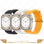 بند هاپلایت مدل Ocean مناسب برای اپل واچ Series 9 45mm - Image 14