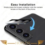محافظ لنز دوربین هاپلایت مدل 3D-HL مناسب برای گوشی موبایل سامسونگ Galaxy S21 - Image 3