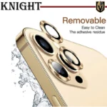 محافظ لنز دوربین نایت مدل Ring Metal مناسب برای گوشی موبایل اپل Iphone 13 / 13 Mini - Image 6