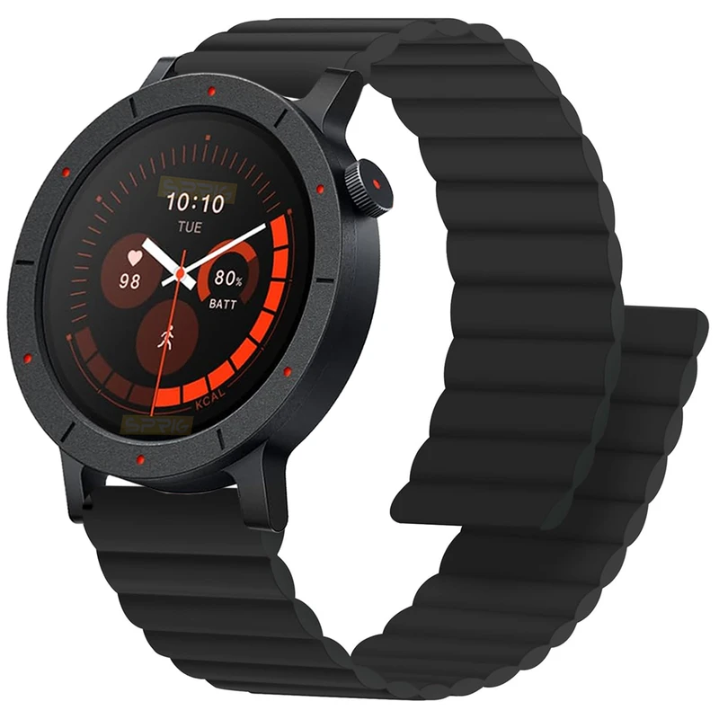 78a529f0b72b1e3d660a1ac24928458fd10dda62_1757336711.webp بند اسپریگ مدل Silicone Magnetic Link TW مناسب برای ساعت هوشمند ناتینگ سایز mm 22 سری CMF Watch Pro 3 - Image 1