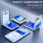 کاور آکوآرا مدل MagSafe مناسب برای گوشی موبایل سامسونگ Galaxy Z Flip 7 - Image 3