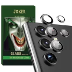 محافظ لنز دوربین جوکر مدل Ring Metal مناسب برای گوشی موبایل سامسونگ Galaxy S22 Ultra