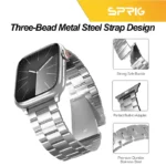 بند اسپریگ مدل 3Bead MixC مناسب برای اپل واچ سایز 42 mm سری 10 مجموعه دو عددی - Image 7