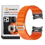 بند آلتیمیت شیلد مدل Alpine BK BTN مناسب برای ساعت هوشمند سامسونگ Galaxy Watch 5 pro 45mm