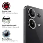 محافظ لنز دوربین رینگی هاپلایت مدل Diamond Protector HL مناسب برای گوشی موبایل شیائومی Redmi Note 13 4G - Image 5