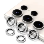 محافظ لنز دوربین رینگی هاپلایت مدل Glittery HL مناسب برای گوشی موبایل سامسونگ Galaxy S24 Ultra - Image 11