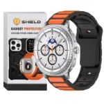 بند آلتیمیت شیلد مدل Flat NV8 SL مناسب برای ساعت هوشمند سامسونگ Galaxy Watch 8 Classic 46mm