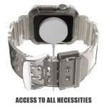 بند هاپلایت مدل Transparent Shock HL مناسب برای اپل واچ Series 9 Aluminum 41mm / Series 8 Aluminum 41mm / Series 7 Aluminum 41mm - Image 12