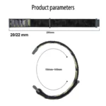 بند شیپ مدل Nylon Army SH مناسب برای ساعت هوشمند سامسونگ Galaxy Watch 4/5/6/7/FE سایز 40/43/44/46/47 میلی متری - Image 4