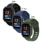 بند اسپریگ مدل Hexa Spig مناسب برای ساعت هوشمند ویرفیت HK8 Pro max / HK9 Ultra 2 / T900 ultra 49mm به همراه کاور - Image 3