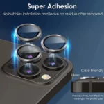 محافظ لنز دوربین هاپلایت مدل Ring Metal HL مناسب برای گوشی موبایل اپل iPhone 16 Pro / 16 Pro Max - Image 11