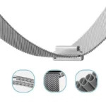 بند پلاس مدل Milanese PL مناسب برای ساعت هوشمند سامسونگ Galaxy Watch 4/5/6/7/FE سایز 40/43/44/46/47 میلی متری - Image 5