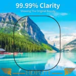 محافظ صفحه نمایش شیشه‌ای هاپلایت مدل SH-FULL-HL مناسب برای ساعت هوشمند ویرفیت T900 Ultra - Image 7