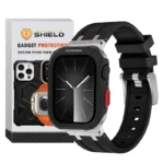 بند آلتیمیت شیلد مدل Stylish Rugged مناسب برای اپل واچ 45 میلی متری سری 7 به همراه کاور